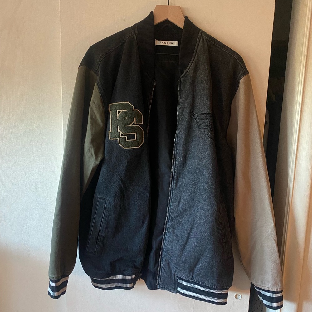 Lettermen jacket from Pacsun